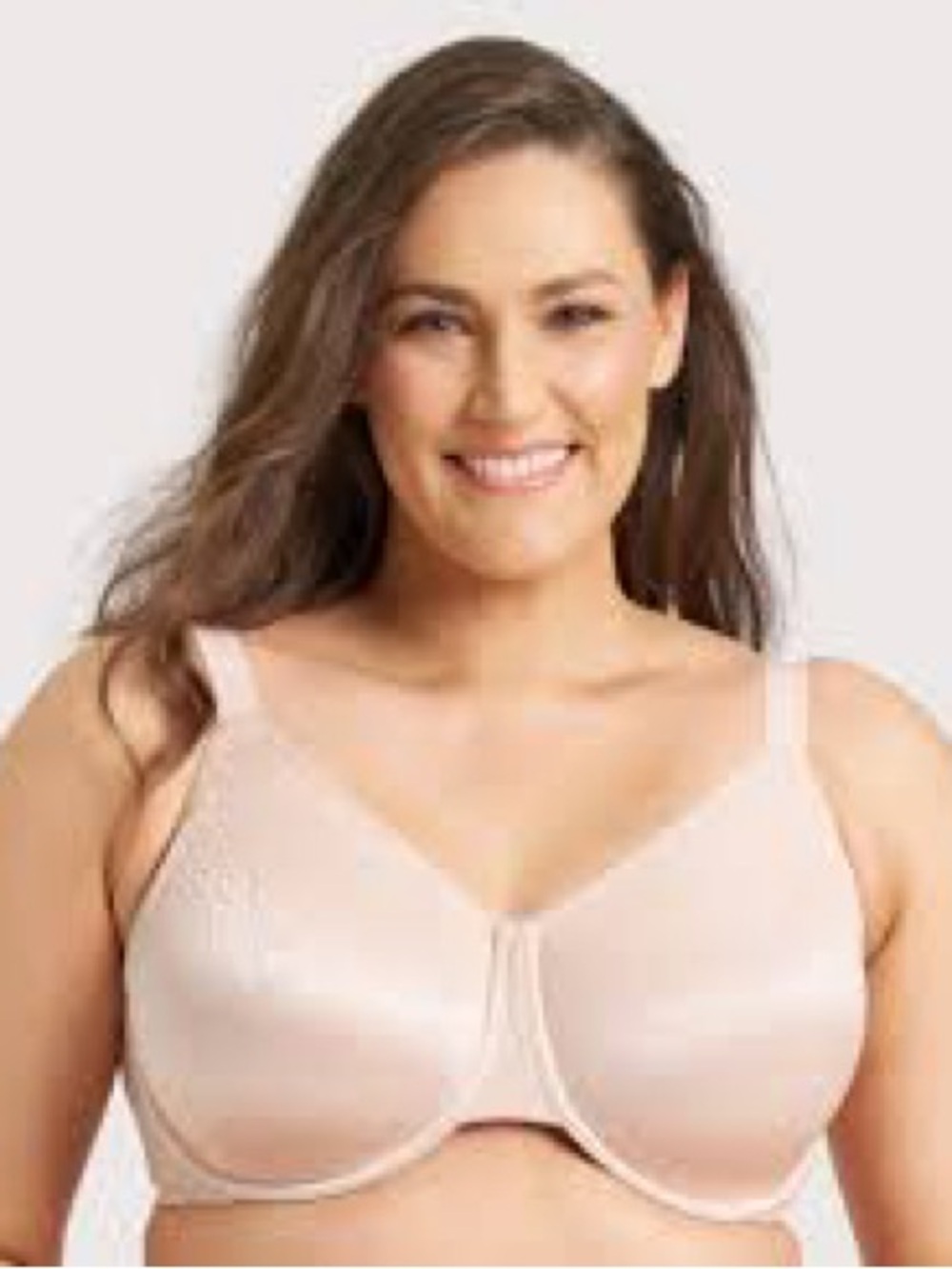 Wacoal Back Appeal Smooth Full-Coverage Underwire Bra - Light Beige